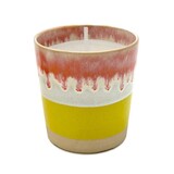 Wax design Wax design - geurkaars pot boho - geel (mimosa)