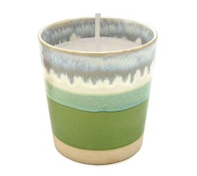 Wax design Wax design - geurkaars pot boho - groen (bamboo)