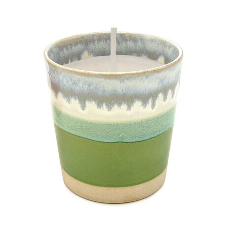 Wax design Wax design - geurkaars pot boho - groen (bamboo) Wax design Wax design - geurkaars pot boho - groen (bamboo)