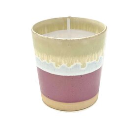 Wax design Wax design - geurkaars pot boho - lila (acai berries) Wax design Wax design - geurkaars pot boho - lila (acai berries)