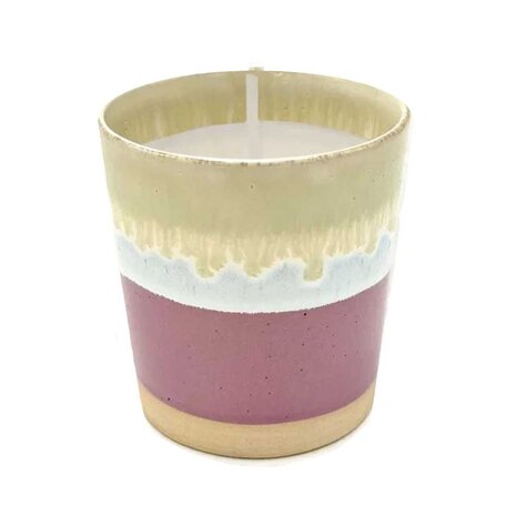 Wax design Wax design - geurkaars pot boho - lila (acai berries) Wax design Wax design - geurkaars pot boho - lila (acai berries)
