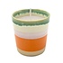 Wax design - geurkaars pot boho - oranje (peach & apricot) Wax design - geurkaars pot boho - oranje (peach & apricot)