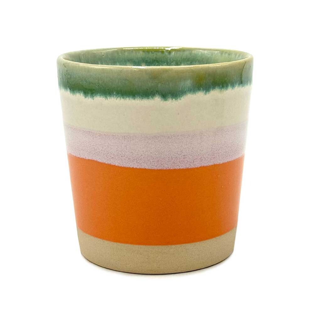 Wax design Wax design - pot boho (10 cm) - oranje Wax design Wax design - pot boho (10 cm) - oranje