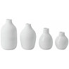 Räder Rader - mini fles vaasjes - wit (set van 4) Räder Rader - mini fles vaasjes - wit (set van 4)
