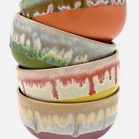 Wax design Wax design - schaal boho - lila Wax design Wax design - schaal boho - lila