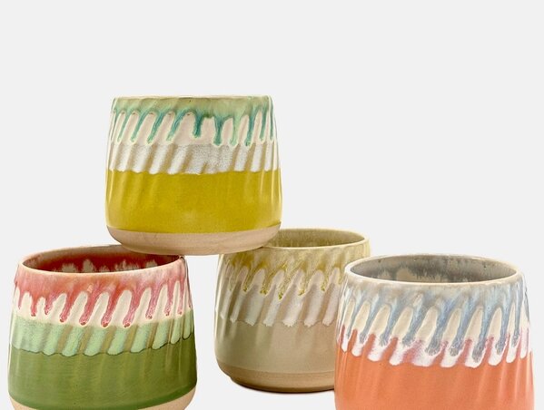 Wax design Wax design - geurkaars groovy - groen (green tea) Wax design Wax design - geurkaars groovy - groen (green tea)