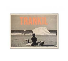 Carte Kencre Carte kencre - zeefdruk print M (A5) - trankil