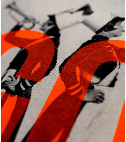 Carte Kencre Carte kencre - zeefdruk print M (A5) - go Carte Kencre Carte kencre - zeefdruk print M (A5) - go