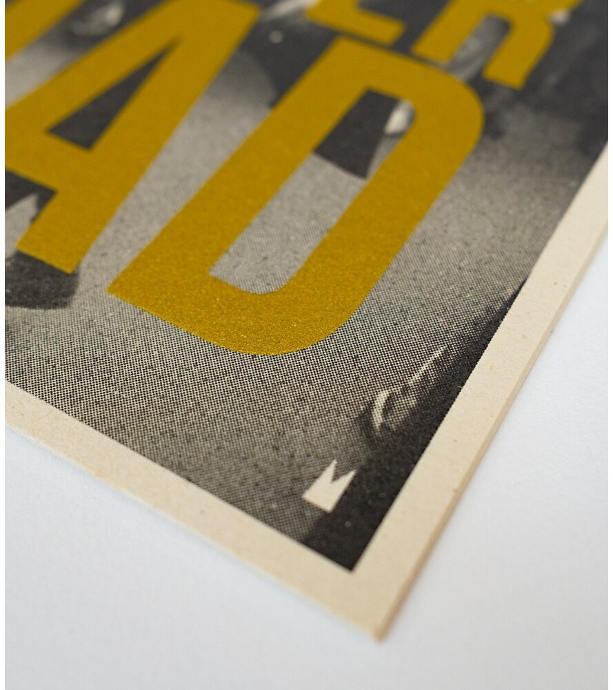 Carte Kencre Carte kencre - zeefdruk print M (A5) - superdad