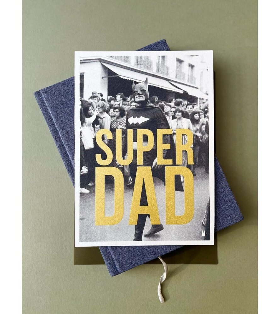 Carte Kencre Carte kencre - zeefdruk print M (A5) - superdad