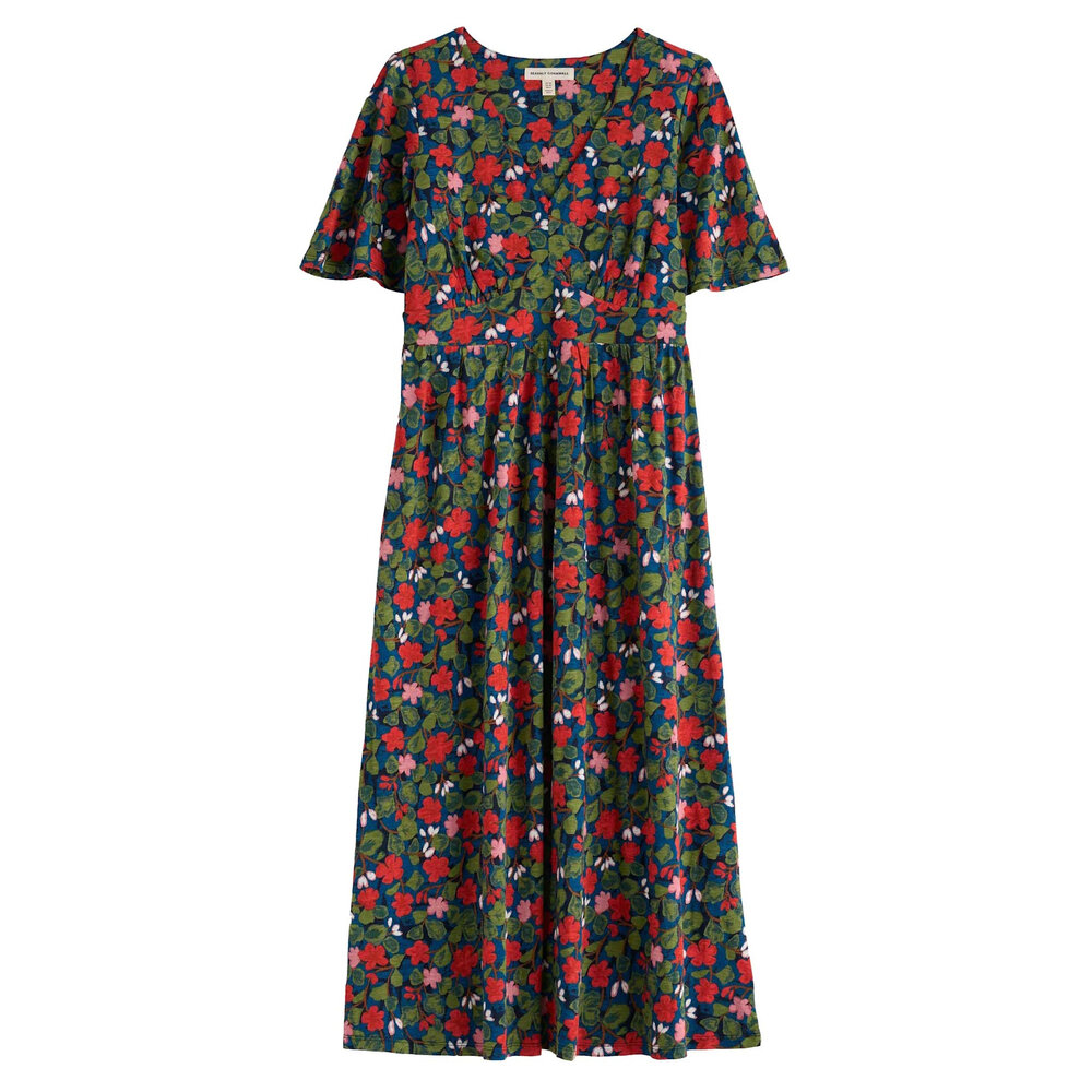 Seasalt Seasalt - chateaux dress (half sleeve) - houseplant maritime Seasalt Seasalt - chateaux dress (half sleeve) - houseplant maritime