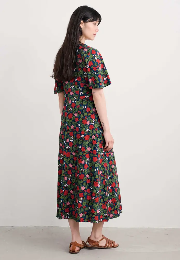 Seasalt Seasalt - chateaux dress (half sleeve) - houseplant maritime Seasalt Seasalt - chateaux dress (half sleeve) - houseplant maritime