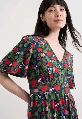 Seasalt Seasalt - chateaux dress (half sleeve) - houseplant maritime Seasalt Seasalt - chateaux dress (half sleeve) - houseplant maritime