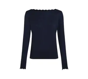 King Louie King Louie - audrey top cocoon - blue King Louie King Louie - audrey top cocoon - blue