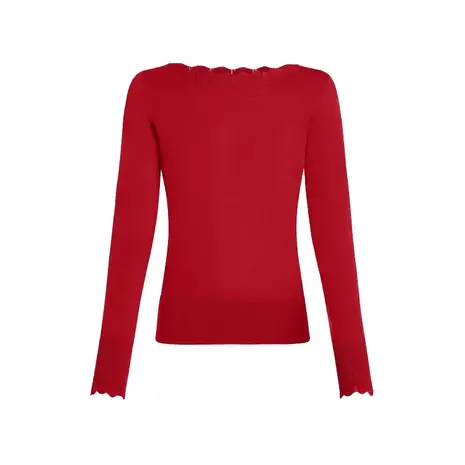 King Louie King Louie - audrey top cocoon - icon red