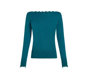 King Louie King Louie - audrey top cocoon - spruced green King Louie King Louie - audrey top cocoon - spruced green