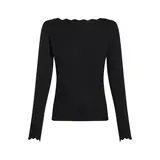 King Louie King Louie - audrey top cocoon - black King Louie King Louie - audrey top cocoon - black