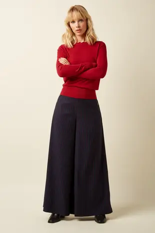 King Louie King Louie - audrey top cocoon - icon red