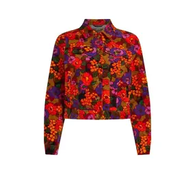 King Louie King Louie - janey cropped jacket ramone - multi color King Louie King Louie - janey cropped jacket ramone - multi color
