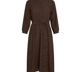 King Louie King Louie - betty loose fit dress jazzy - black