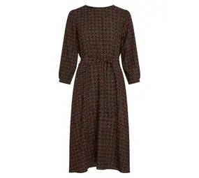 King Louie King Louie - betty loose fit dress jazzy - black King Louie King Louie - betty loose fit dress jazzy - black