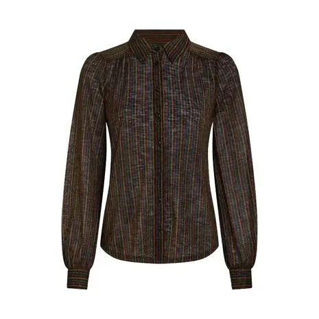 King Louie King Louie - carina blouse starlet - black King Louie King Louie - carina blouse starlet - black