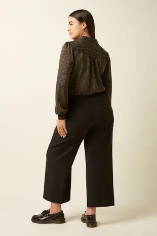 King Louie King Louie - carina blouse starlet - black King Louie King Louie - carina blouse starlet - black