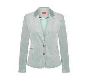Zilch Zilch - sara short blazer rib - sage Zilch Zilch - sara short blazer rib - sage