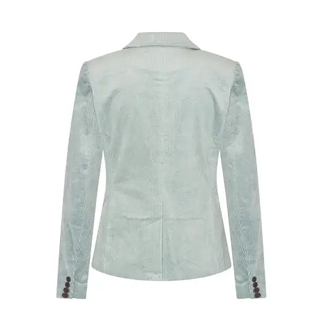 Zilch Zilch - sara short blazer rib - sage Zilch Zilch - sara short blazer rib - sage
