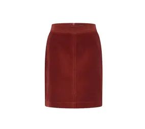 Zilch Zilch - rib skirt - mahogany Zilch Zilch - rib skirt - mahogany