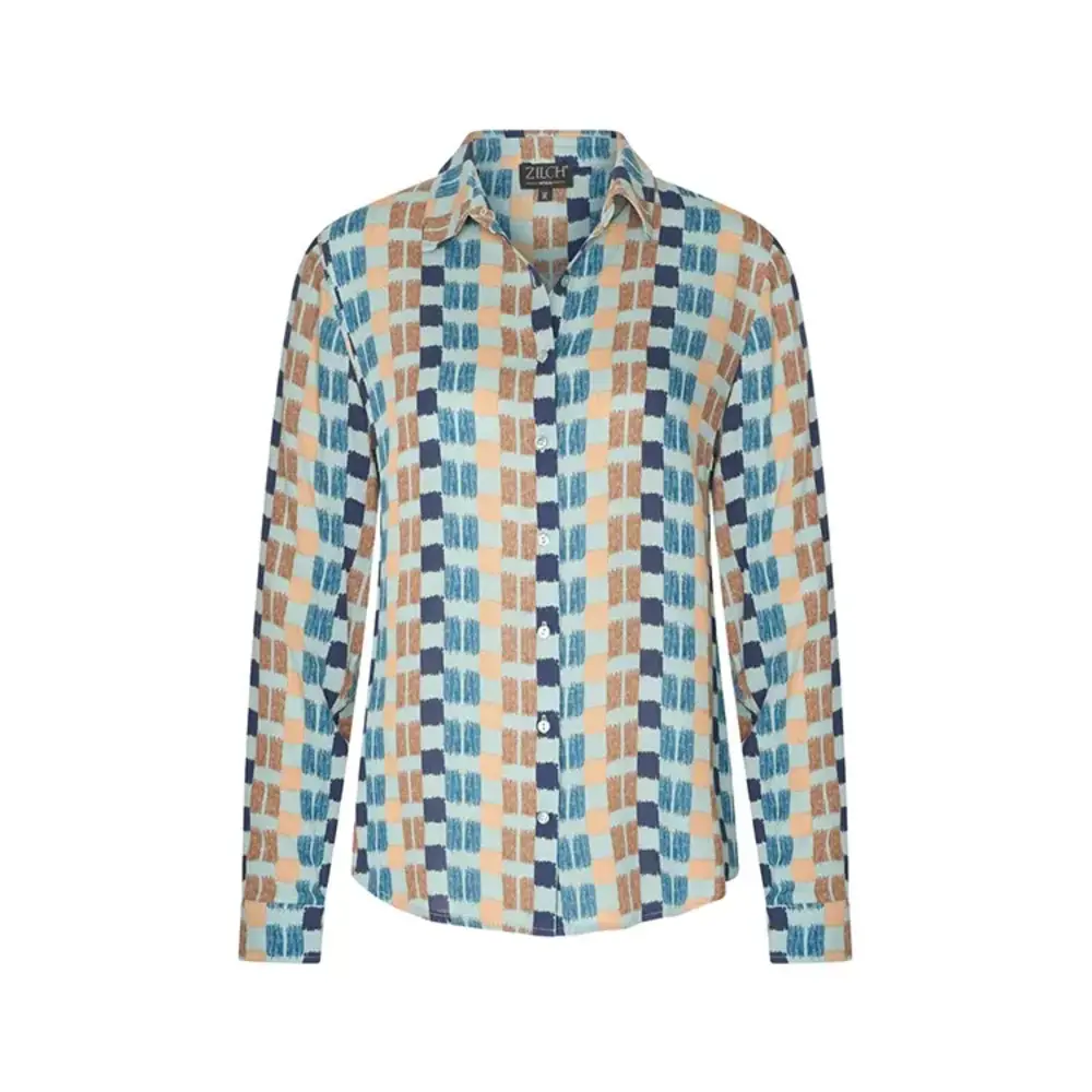 Zilch Zilch - blouse basic - abstract sage Zilch Zilch - blouse basic - abstract sage