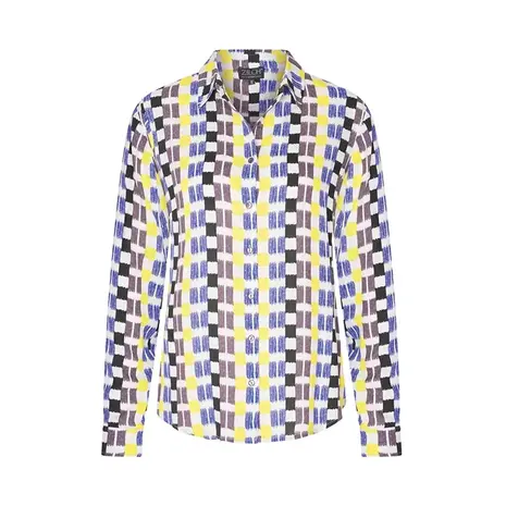 Zilch Zilch - blouse basic - abstract electric blue Zilch Zilch - blouse basic - abstract electric blue
