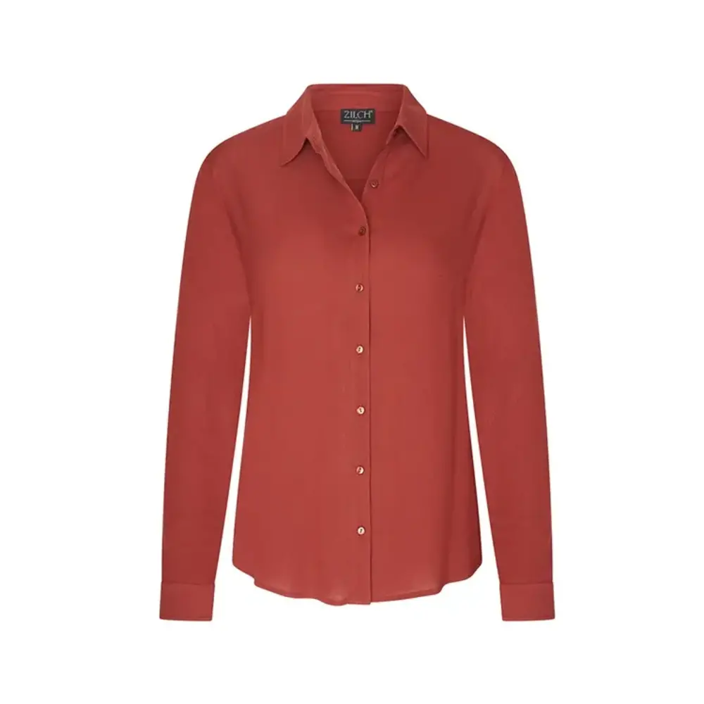 Zilch Zilch - blouse basic - mahogany Zilch Zilch - blouse basic - mahogany