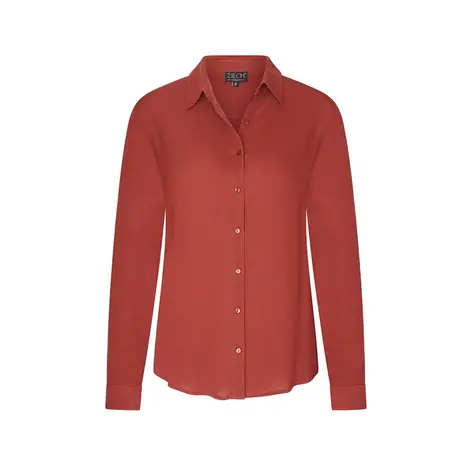Zilch Zilch - blouse basic - mahogany Zilch Zilch - blouse basic - mahogany