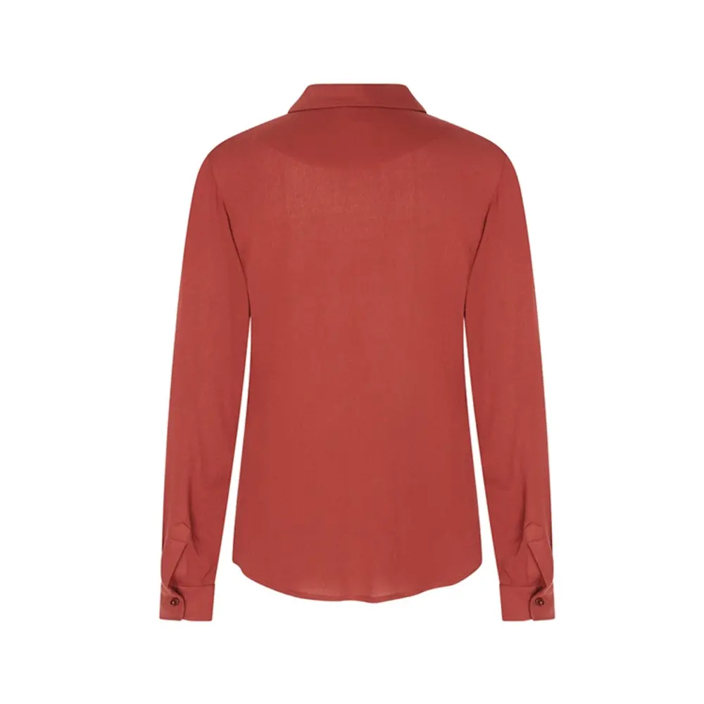 Zilch Zilch - blouse basic - mahogany Zilch Zilch - blouse basic - mahogany