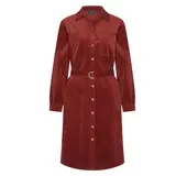 Zilch Zilch - rib dress - mahogany Zilch Zilch - rib dress - mahogany