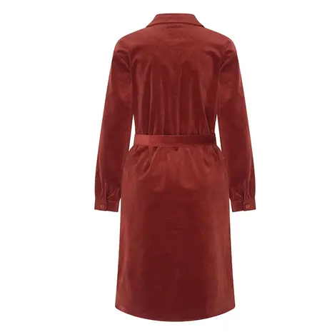 Zilch Zilch - rib dress - mahogany Zilch Zilch - rib dress - mahogany