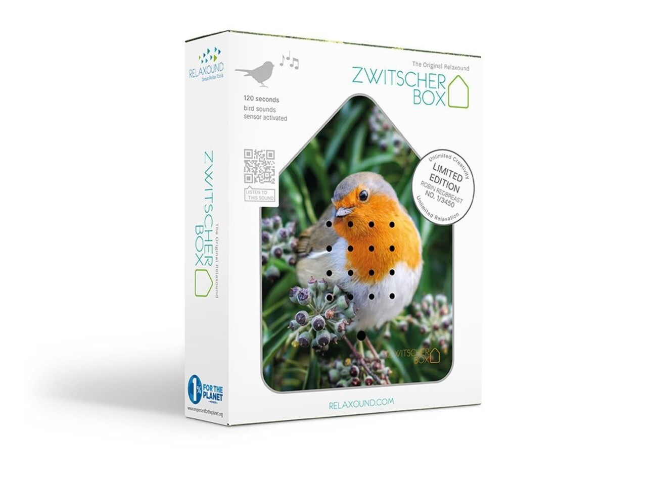 Zwitscherbox Zwitscherbox - vogelhuis relaxing - robin redbreast (limited ed.) Zwitscherbox Zwitscherbox - vogelhuis relaxing - robin redbreast (limited ed.)