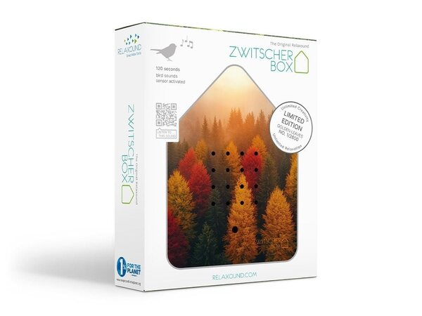 Zwitscherbox Zwitscherbox/Relaxound - vogelhuis relaxing - golden leaves (limited ed.)