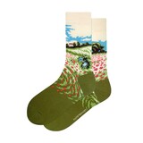 Kunstsokken Kunstsokken - klaprozen