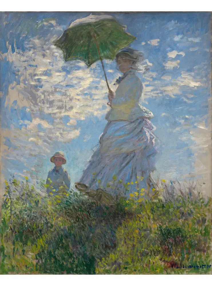 Kunstsokken Kunstsokken - woman with a parasol Kunstsokken Kunstsokken - woman with a parasol