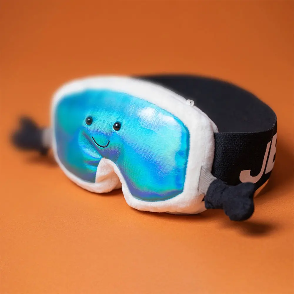 Jellycat Jellycat - amuseables knuffel - sports ski goggles Jellycat Jellycat - amuseables knuffel - sports ski goggles