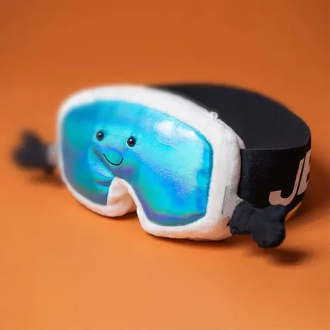 Jellycat Jellycat - amuseables knuffel - sports ski goggles Jellycat Jellycat - amuseables knuffel - sports ski goggles