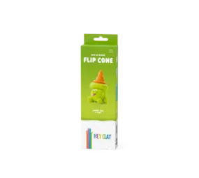 Hey Clay Hey Clay - boetseerklei - flip cone (3 potjes)