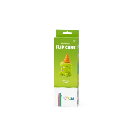 Hey Clay Hey Clay - boetseerklei - flip cone (3 potjes) Hey Clay Hey Clay - boetseerklei - flip cone (3 potjes)