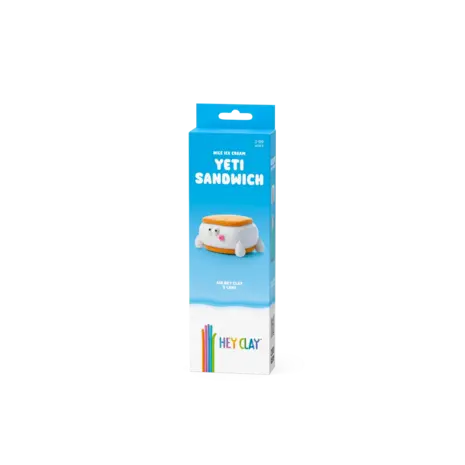Hey Clay Hey Clay - boetseerklei - yeti sandwich (3 potjes) Hey Clay Hey Clay - boetseerklei - yeti sandwich (3 potjes)