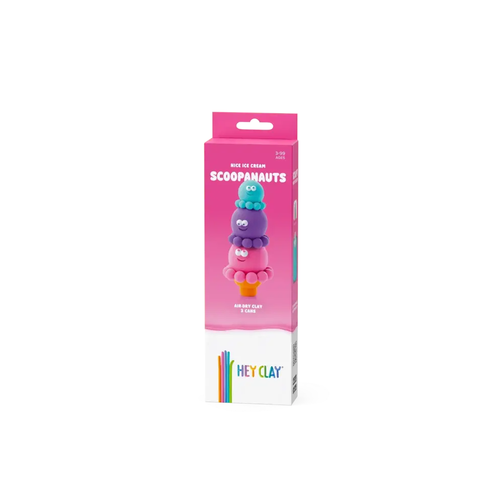 Hey Clay Hey Clay - boetseerklei - scoopanauts (3 potjes) Hey Clay Hey Clay - boetseerklei - scoopanauts (3 potjes)