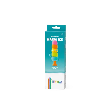 Hey Clay Hey Clay - boetseerklei - warm ice (3 potjes) Hey Clay Hey Clay - boetseerklei - warm ice (3 potjes)