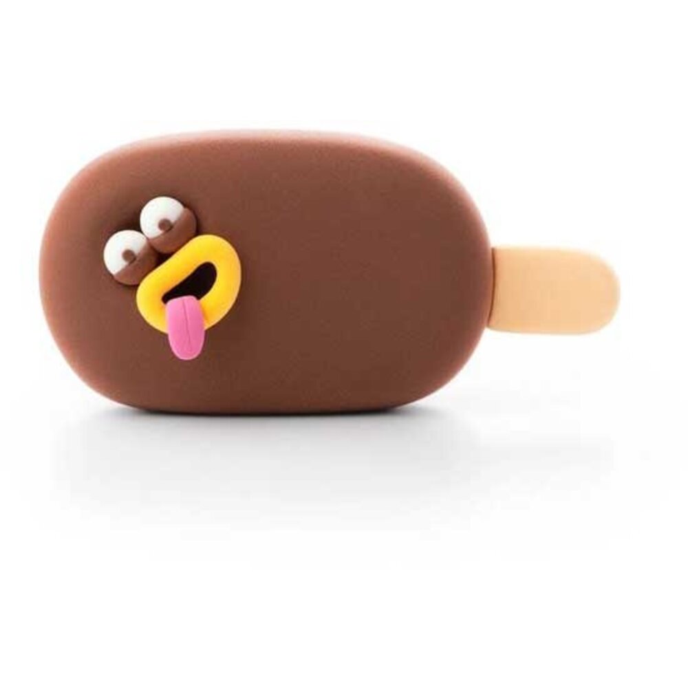 Hey Clay Hey Clay - boetseerklei -  choco pop (3 potjes) Hey Clay Hey Clay - boetseerklei -  choco pop (3 potjes)