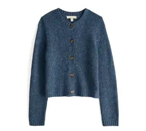Seasalt Seasalt - dawson pick cardigan merino - starling Seasalt Seasalt - dawson pick cardigan merino - starling